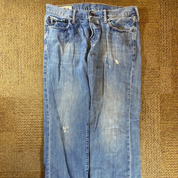 Vintage Abercrombie & Fitch low rise Blue Jeans - Picture 3 of 8